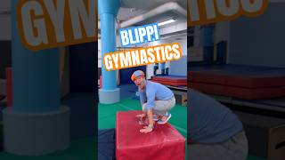 Blippi LEARNS Gymnastics TRICKS blippi shorts [upl. by Trainor386]