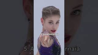 My top of Russian figure skaters фигурноекатание figureskating камилавалиева рекомендации [upl. by Fiel]