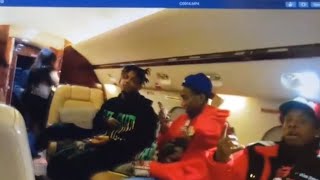 ChrisLongFlim Instagram live 123023 Juice wrld boarding plane on December 8th 2019 last day [upl. by Stich33]