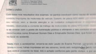 Realizada primeira audiência do acidente em Ondina [upl. by Arda]