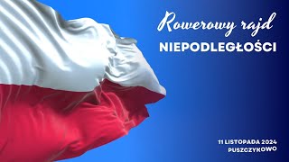 Rowerowy rajd Niepodległości [upl. by Yerfej]