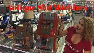 Antique Slot Machines Amazing Storage Wars Jackpot Score Rene Casey Nezhoda [upl. by Ajnotal]