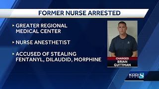 Iowa nurse anesthetist charged with stealing pain medication [upl. by Buatti385]