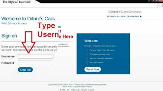 Dillard’s American Express Credit Card Login [upl. by Vivien468]