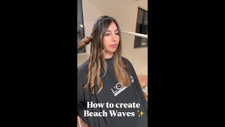 Beach Waves mit dem ghd soft curl tong ✨  ghd [upl. by Chip54]