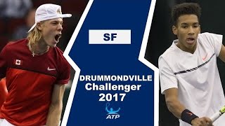 Denis Shapovalov vs Felix Auger Aliassime  DRUMMONDVILLE 2017 [upl. by Akemahc978]