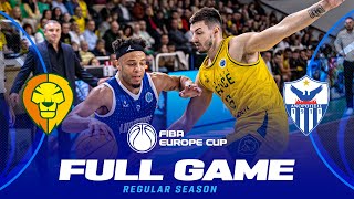 Patrioti Levice v Anorthosis Famagusta  Full Basketball Game  FIBA Europe Cup 202425 [upl. by Fraser236]