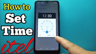 How to Set Time on itel S15 Mobile Phone [upl. by Ragouzis931]