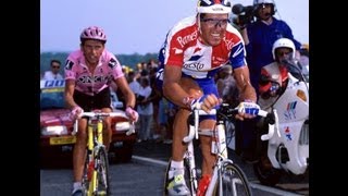 Tour 1995 Etapa 7 Indurain vs Bruyneel [upl. by Marsh]