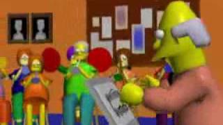 The Simpsons Intro 3D animation [upl. by Dera]