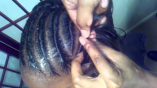 Flat Twist Into A Bun Part 1 [upl. by Dwayne]