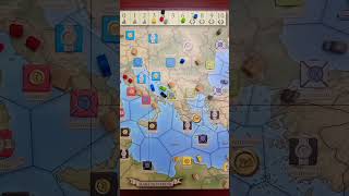 Antike II Wargame Eurogame Boardgame [upl. by Yrrad324]