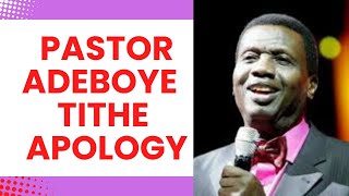 THE TITHE DEBATE Is Pastor Adeboye Right or Wrong adeboye tithe [upl. by Sheridan]