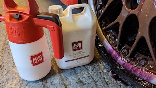 NEWAutoglym Advanced All Wheel Cleaner Review [upl. by Irdua27]