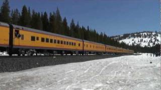 UP 844 Steam Train Soda Springs California [upl. by Weber]