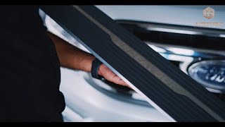 Electric Foot Step Installed in Ford Endeavor  Automatic Side StepsE  Running Board For Your SUV [upl. by Ynttirb]