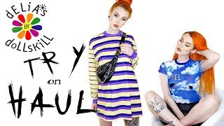 DOLLSKILL x DELIAS TRY ON HAUL  Evelina Forsell [upl. by Ayot]