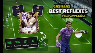 Casillas Review 🙌 Is he the best goalkeeper 🤔 eafcmobile fifamobile shorts fifa22 [upl. by Mir]