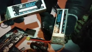 HRB 6000Mah 7S 50C Lipo ⚡ 25h ⏱ at 6°C ❄ [upl. by Onder]