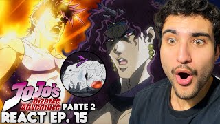 JOJO VS KARS React JoJos Bizarre Adventure Parte 2 EP 15 [upl. by Sparhawk]