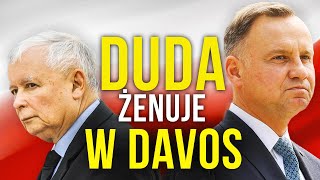 DUDA KŁAMIE W DAVOS a CZARNEK ZAPRASZA ELONA MUSKA DO ARESZTU [upl. by Ranie]