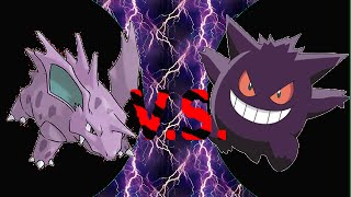 Gengar vs Nidorino [upl. by Zischke]