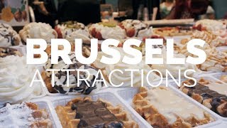 10 Top Tourist Attractions in Brussels  Travel Video [upl. by Grewitz]