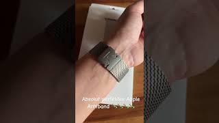 Das neue Apple Titan Milanaise Armband applewatchultra [upl. by Fidela147]