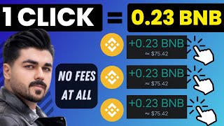 Crypto Airdrop 1 Click  023 BNB  Step By Step  No Investment  No Gas Fees [upl. by Glynas]