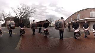 360 Inauguration Military Marching Band Inauguration Rehearsal CSPAN [upl. by Fax]