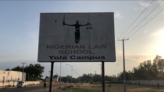 NIGERIAN LAW SCHOOL Yola Campus Tour [upl. by Asimaj]