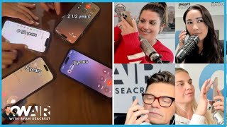 Watch Seacrest amp the Team Play Viral Who Calls Back First Game  On Air with Ryan Seacrest [upl. by Tome]