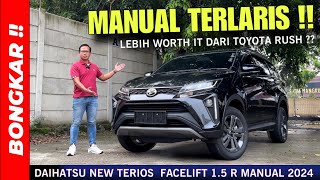 Bongkar  NEW DAIHATSU TERIOS 15 R MANUAL FACELIFT 2024  REVIEW EXTERIOR amp INTERIOR TERBARU [upl. by Pugh]