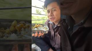 Chalti Train Me Dost Ka Khana Kha Diya shorts [upl. by Ordisi]