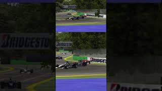 Button amp Schumacher Chasing Hakkinen at Melbourne GP – F1 2000 [upl. by Bentley543]