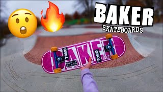 Baker skateboard deck setup POV [upl. by Amerak]