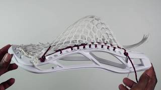 Maverik Optik 20 Lacrosse Head Stringing Tutorial [upl. by Eiddet595]