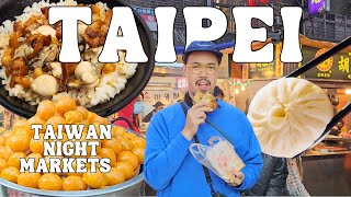 Taipei Travel Guide 2024 🇹🇼 Raohe Night Market Street MustEat Street Food Ximending Shopping [upl. by Esdnil]