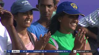 Kamindu Mendis erupts again with 4th Test ton  1st Test  Day 1 Highlights Sri Lanka v New Zealand [upl. by Barbette504]