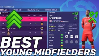 The BEST High Potential MIDFIELDERS in FIFA 23 Career Mode [upl. by Felise]