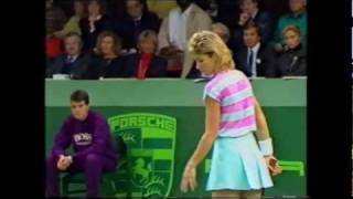 Martina Navratilova vs Chris Evert 1987 Filderstadt 23 [upl. by Sulamith]