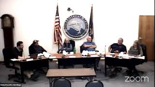 Damariscotta Planning Board  October 7 2024 [upl. by Ahcila774]