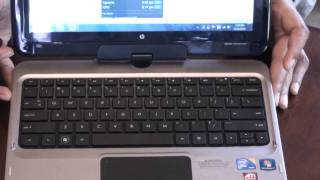 HP TouchSmart tm2 Tablet PC Hardware Overview Review [upl. by Roma241]