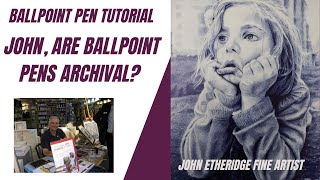 Are Ballpoint pens archival [upl. by Jovita]