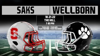 TV24 GAME OF THE WEEK 102122  SAKS AT WALTER WELLBORN [upl. by Giselbert]