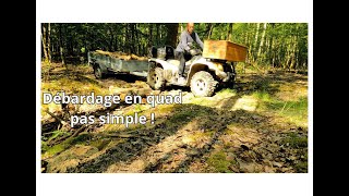 Débardage en quad pas simple [upl. by Nana]