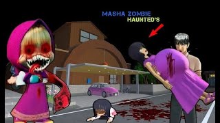 Masha Zombie Menghantui keluarga Mio Aida😱  Sakura School Simulator Drama Story 👺 [upl. by Mafalda426]