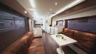 Luxury Motorhome Caravan Mercedes VARIO Alkoven 1200 MB Actros 2542 LLL [upl. by Ingrid]