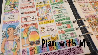 Plan with Me feat Pink Planner Shop quotPride Brunchquot [upl. by Ponzo]