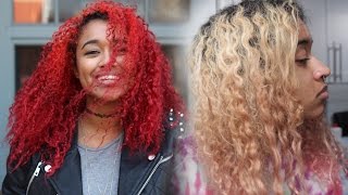 Healthy Way To Strip Red Dye Or Other SemiPermanent Dyes From Your Hair  How To Strip Hair Dye [upl. by Akzseinga]